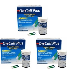 On Call Plus Ölçüm Stribi x 3 Kutu (150 Ölçüm)