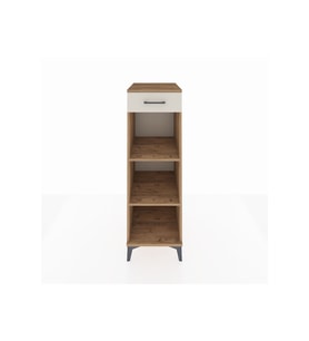 Kronos Dolap 2 Raflı Tek Çekmeceli 44x59x134 Çam-Aytaşı