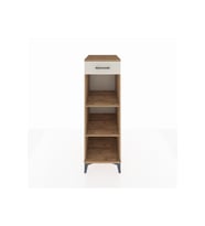 Kronos Dolap 2 Raflı Tek Çekmeceli 44x59x134 Çam-Aytaşı