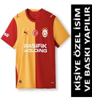 Galatasaray Forma 2026-2027 Sezon KİŞİYE ÖZEL İSİM VE NUMARA BASKILI Yetişkin Futbol Forması ynk76