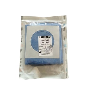 LUMMED - SERVİYET STERİL DELİKLİ YAPIŞKANLI ÖRTÜ 60x90 - 10 ADET