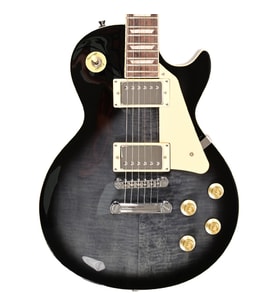Madison MEG-LPF-TBK Elektro Gitar (Trans Siyah)  Les Paul Tarzı Alevli Kapak