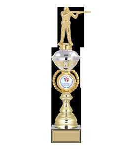 ODAK KUPA - Figürlü Kupalar - Atıcı Figürlü Kupalar FG-066 B - 47 cm