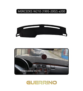 MERCEDES W210 1995-2002 e200TORPİDO KORUMA HALISI SİYAH KENAR