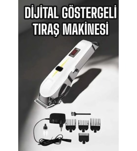 Mey İthalat® Tıraş Makinesi Uzun Ömürlü Batarya, Keskin Bıçaklar ve Profesyonel