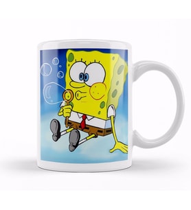 Sünger Bob Sponge Bob 06 Kupa Bardak Porselen