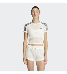 adidas KE0200 CROCHET TEE Kadın Tişört