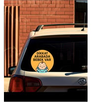 Arabada Bebek Var Araba Etiketi & Sticker