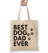 Best Dog Dad Ever 012 Bez Çanta Uzun Saplı