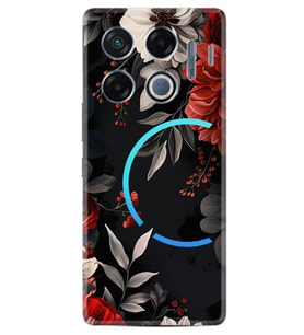 Infinix GT 20 Pro Kılıf Boutique Baskılı Resimli Non Flowers Pcode -001
