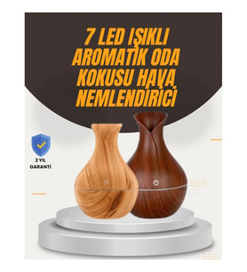 Mey İthalat® Aromaterapi Özellikli Ultrasonik Taşınabilir Oda ve Ofis Nemlendirici