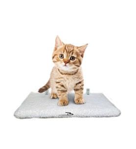 Barış Dizayn Peluş Kedi Basamağı Peluş Raf Duvar Kedi Yolu Parkur 3lü set 2 Renk(30-40-50cm) (Beyaz)
