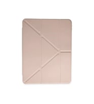 Pilelistore   Samsung Galaxy T870 Tab S7 11 Kılıf Kalemlikli Mars Tablet Kılıfı - Rose Gold