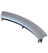 Siemens Uyumlu WT44E100 Çamaşır Kurutma Makinesi Kapak Mandal Tutamağı DAR GRİ