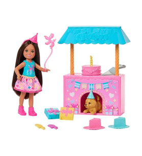 Barbie Chelsea Sürpriz Doğum Günü Partisi Oyun Seti JJB41