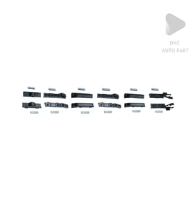 Nissan Qashqai için Sunroof Perde Tamir Takımı 24 lü Set