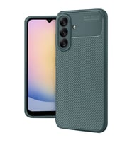Samsung Galaxy A17 5g Auto Focus Karbon Kapak - Koyu Yeşil