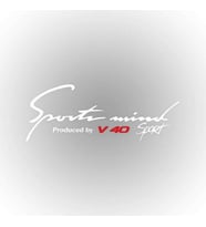 V40 Sports Mind Oto Sticker 30 cm x 11 cm yazı 546
