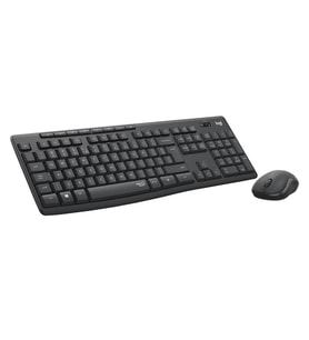 Logitech MK295 Kablosuz Sessiz Klavye Mouse Seti, SilentTouch Teknolojisi, Gelişmiş Optik İzleme