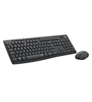 Logitech MK295 Kablosuz Sessiz Klavye Mouse Seti, SilentTouch Teknolojisi, Gelişmiş Optik İzleme