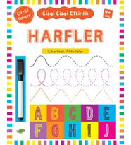 Çizgi Çizgi Etkinlik - Harfler (4+ Yaş)