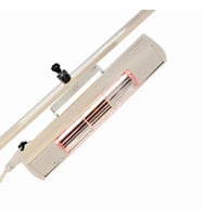 Goldsun Aqua GSU20 2000W Suya Dayanıklı Dış Mekan Elektrikli Şemsiye Tipi Infrared Isıtıcı (Beyaz)