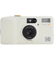 KODAK Snapic A1 35 mm Film Kamera, 35 mm, Yeniden Kullanılabilir, 2 Bölgeli Odak, Hafif, Kompakt (Fildişi Beyazı) (Film ve AAA Pil Dahil Değildir)