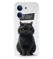 Xiaomi Redmi 15C Kılıf Boutique Baskılı Resimli Don't Touch Cat Pcode -011