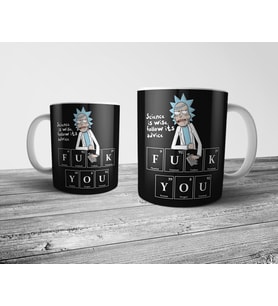 Pixxa Rick and Morty Kupa Bardak Model 6
