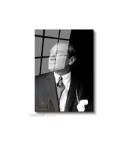 Dikey Cam Tablo Salon Duvar Tablosu Dikey Cam Yukari Bakan Ataturk Yeni Ev Hediyesi Ofis Tablosu