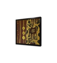 Etnik Motif Çerçeveli Mdf Tablo