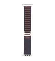 Apple Watch 38mm Uyumlu Kordon Alpine Hasır Örgü Zore KRD-74 Kumaş Kayış