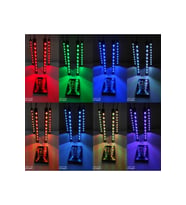Atmosferik Aydınlatma Araç Içi Ayak Altı Led Müziğe Sese Duyarlı Kumandalı Rgb Aydınlatma Kaliteli