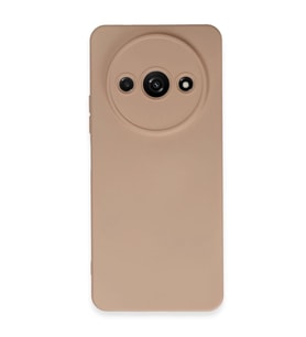 Xiaomi Redmi A3 4g Kılıf Nano İçi Kadife Silikon - Pudra
