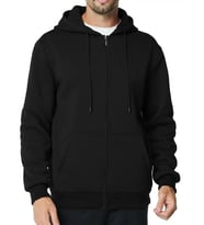 Erkek Kapüşonlu Fermuarlı Sweatshirt 6549 BGL-ST04026