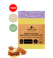 Balmumlu Doğal Gıda Saklama Bezi Başlangıç Set - Beeswax Food Wraps (Balmumu Bezi)