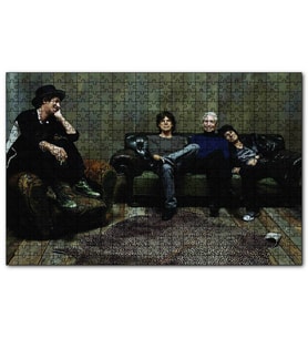Cakapuzzle Rolling Solistler Leopar Kürkü Halı Puzzle Yapboz MDF (Ahşap) (120 Parça)