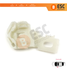 Nissan Primera 3 P12 WP12 2001-2008 Qashqai 1 J10 NJ10 JJ10E 2006-13 İçin Ön Sol Cam Kriko Klipsi 2
