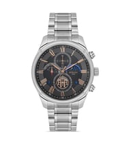 HISLON TM113S-05SR SAFİR CAM ÇELİK ERKEK KOL SAATİ