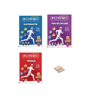 LGS 8. Sınıf Kondisyon Denemeleri Matematik Fen Bilimleri ve Türkçe 3lü Set