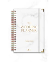Düğün Planlayıcısı Altın Köşeli Ajanda Luxury Wedding Planner