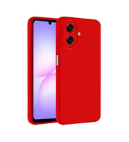 Samsung Galaxy A07 4g First Silikon - Kırmızı