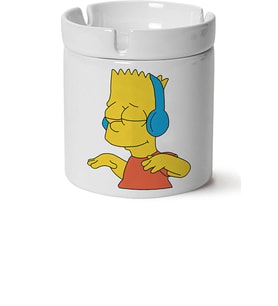 Simpsons Baskılı Porselen Küllük Makinede Yıkanabilir