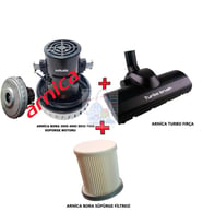 ARNİCA BORA 5000 SÜPÜRGE MOTOR+TURBO FIRÇA+FİLTRE TAKIMI Uyumlu