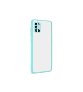Samsung Galaxy A31 Uyumlu Kılıf Zore Hux Kapak (Turkuaz)