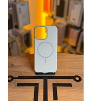 İPhone 16 Pro Max Uyumlu MagSafe Özellikli Premium Deri Görünümlü Kılıf (Bej)