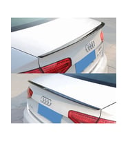 audi a4 (2012-2016) boyasız s4 plastik spoiler