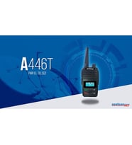 Aselsan A446T PMR El Telsizi (Tekli Paket) (Füme-Siyah)