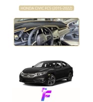 HONDA CIVIC FC5 (2015-2022) Torpido Örtüsü Güneşten Korur Kolay Montaj Tam Uyum F61