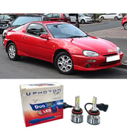 Mazda MX3 Led Xenon Uzun + Kısa Far Ampulü H4 Duo Yeni Seri Beyaz